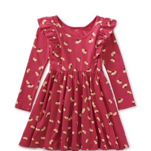 Tea Collection Ruffle Shoulder Ballet dress